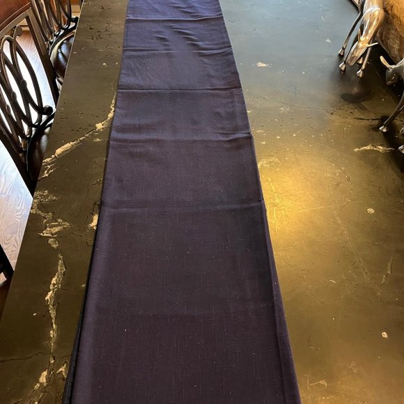 Navy Tablecloth - Picture 1 of 2